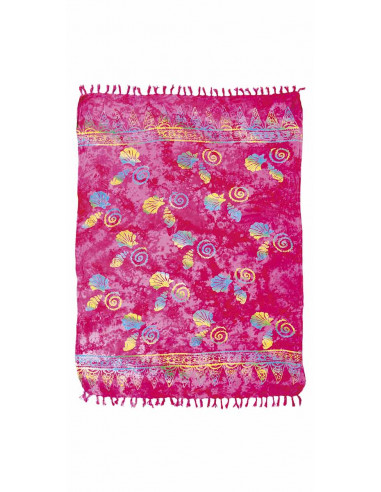 1 Sarong Viscose Dp Motif Mer x10pcs