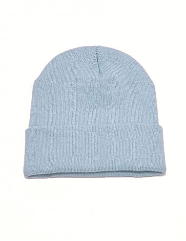 Gorro de punto acrílico liso