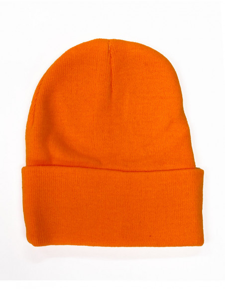 Gorro de punto acrílico liso