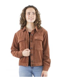 Veste boutonnée velours côtelé 2