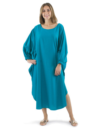 Robe coton uni boubou sw