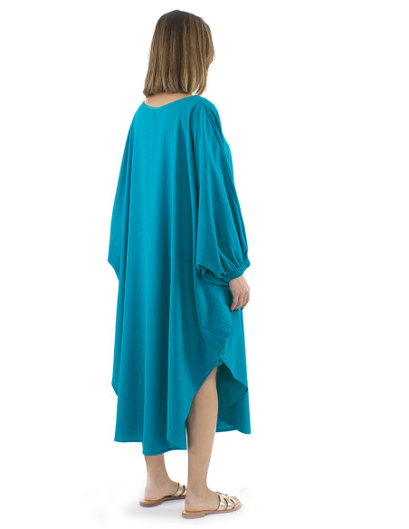 Robe coton uni boubou sw
