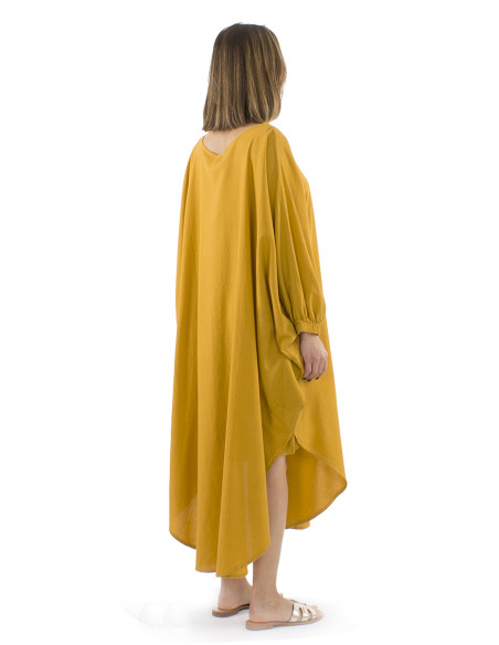 Robe coton uni boubou sw