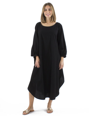 Robe coton uni boubou sw