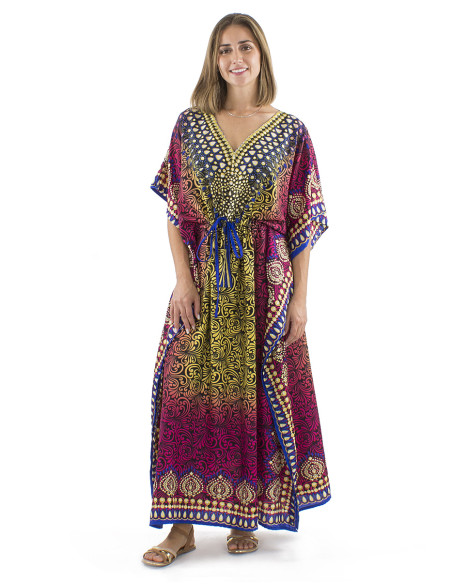 Robe kaftan polyester 132 cm