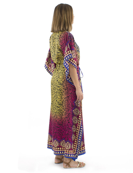 Robe kaftan polyester 132 cm
