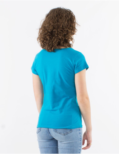 Tee shirt manches courtes uni