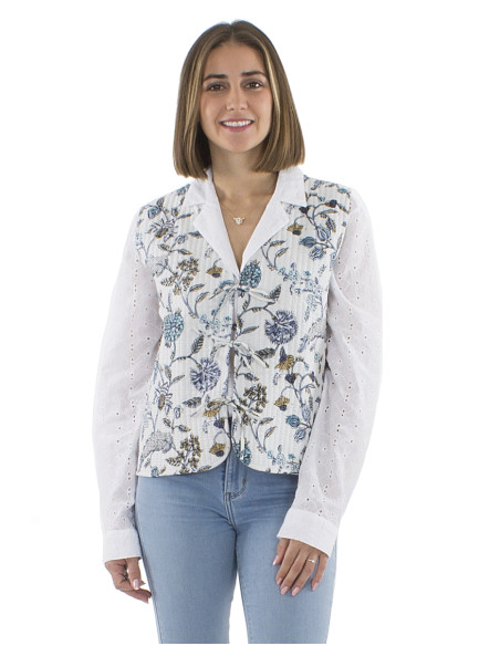 Gilet coton matelassé 3 lacets
