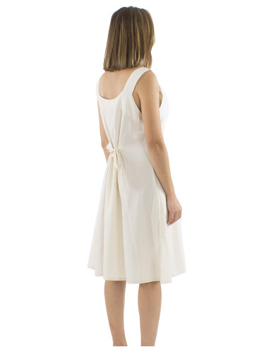 Robe coton uni larges bretelles sw