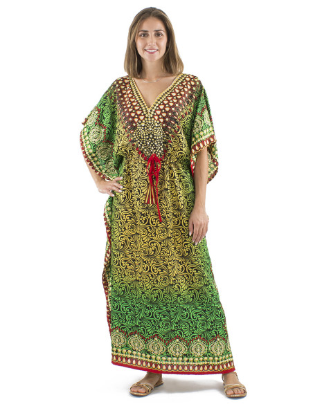 Robe kaftan polyester 132 cm