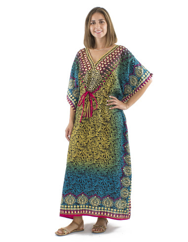 Robe kaftan polyester 132 cm