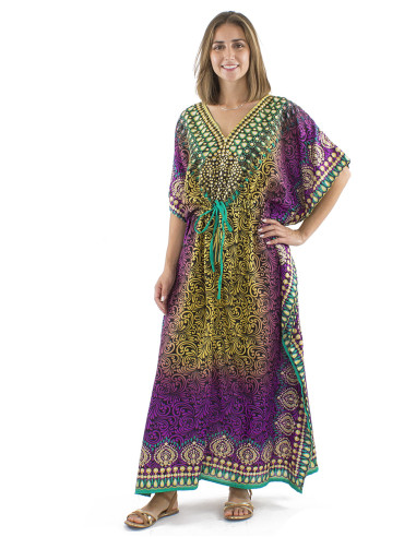 Robe kaftan polyester 132 cm