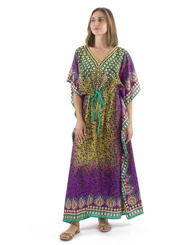 Robe kaftan polyester 132 cm