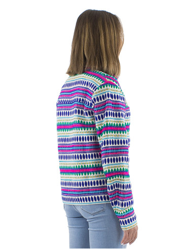 Veste 70% coton 28% acrylique 2% polyester fil...