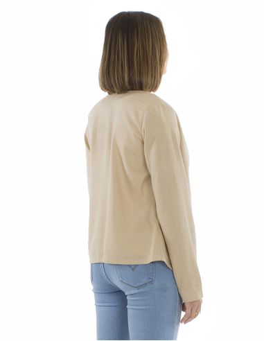 Veste 70% viscose 30% lin2 poches