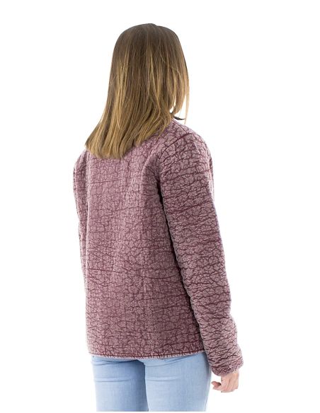 Veste coton matelassée polyester brodée miroirs