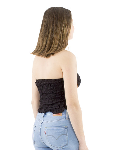 Top viscose bandeau uni élastique