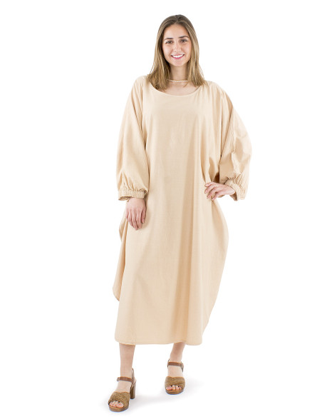 Robe coton uni boubou sw