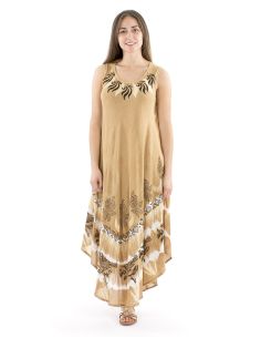 Robe viscose crêpe umbrella 120cm