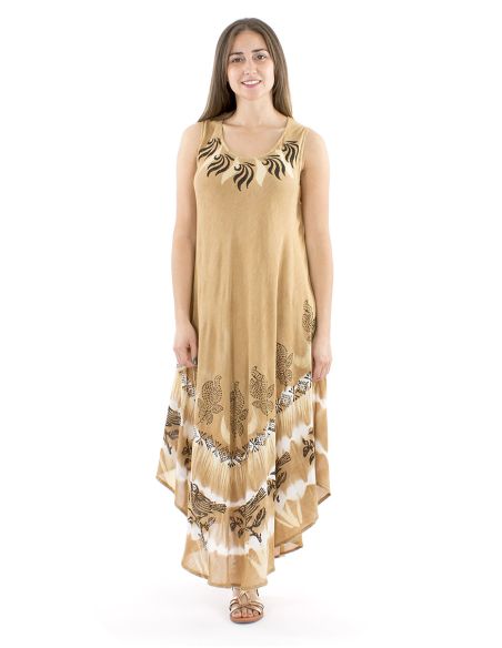 Robe viscose crêpe umbrella 120cm