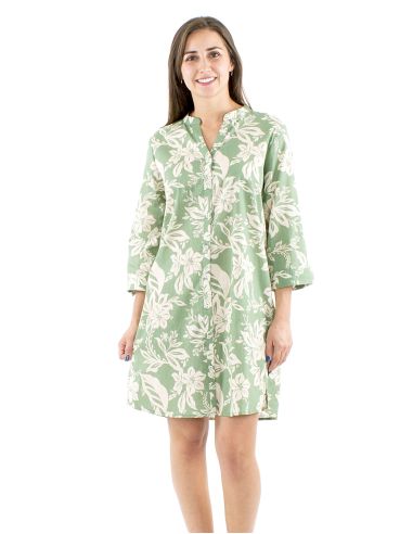 Robe tunique coton imprimé Althea