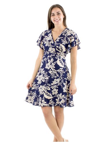 Robe viscose pareo imprimé Althea