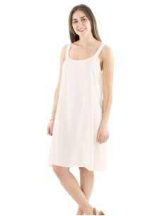 Robe viscose unie larges bretelles