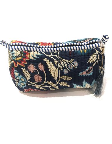 Trousse coton matelassée polyester moyenne