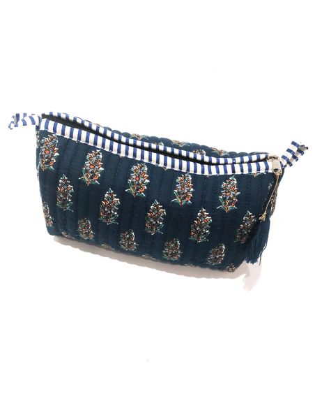 Trousse coton matelassée polyester petite