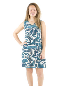 Robe viscose débardeur imprimé Graffiti 2