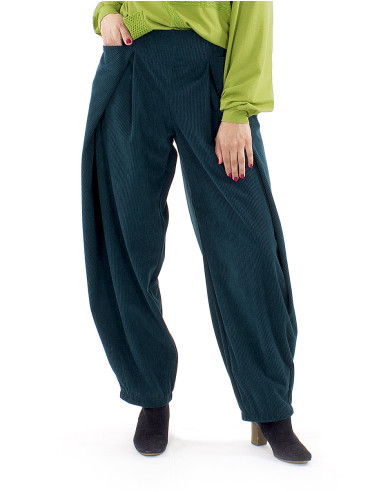 Pantalon velours polyester