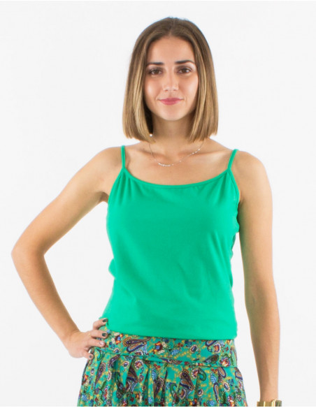 Top basique fines bretelles