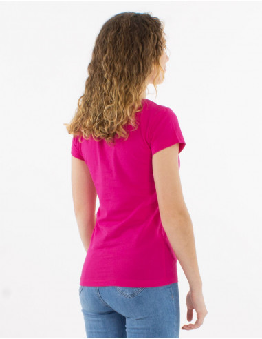 Tee shirt manches courtes uni