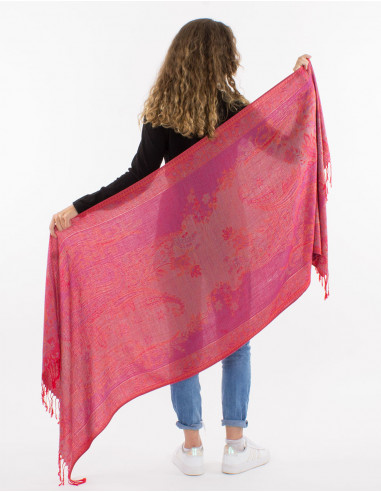 Pack de 10 foulards 55% viscose 45% polyester