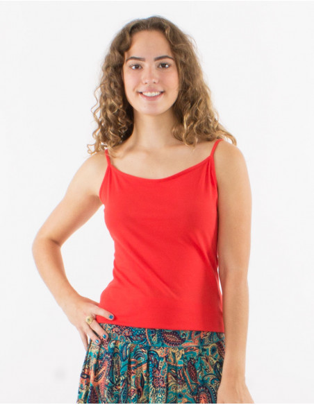 Top basique fines bretelles