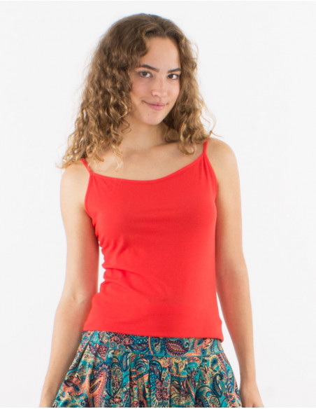 Top basique fines bretelles