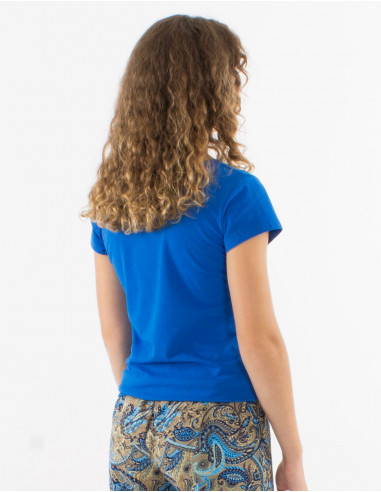 Tee shirt manches courtes uni