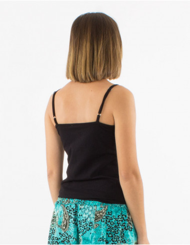 Top basique fines bretelles