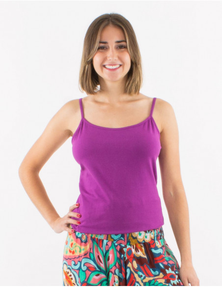 Top basique fines bretelles